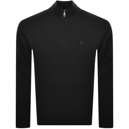 Lyle And Scott Crew Neck Sweatshirt Black Mainline Menswear Canada